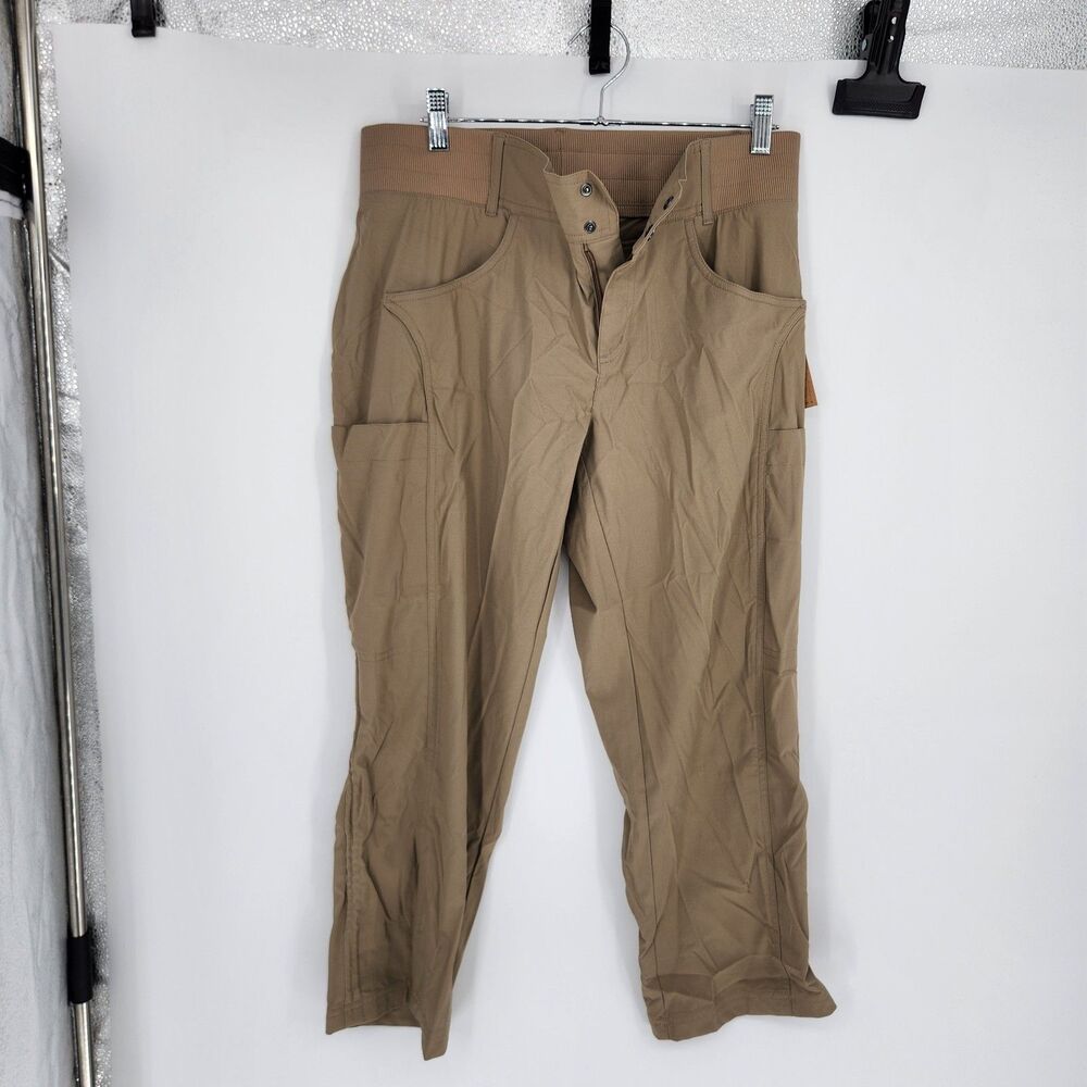 Title Nine Women's Size 10 Brown Recycled Clamber 2.0‎ Hiking Capris